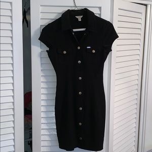 Guess fitted collar dress